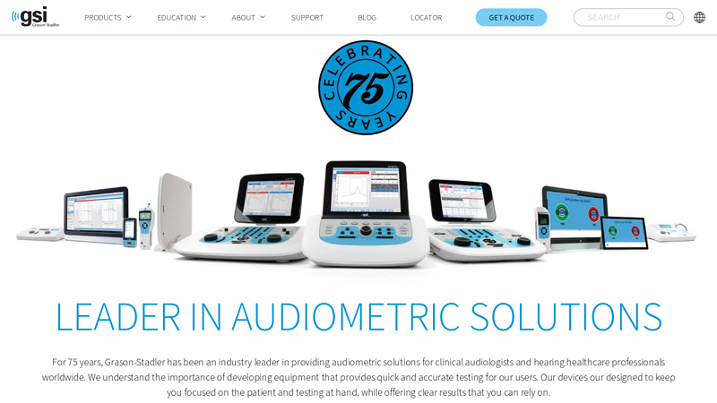 Grason-Stadler | Worldwide Leader in Audiometric Devices