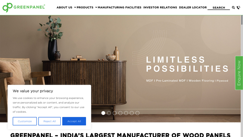 Greenpanel - MDF Ka Doosra Naam | India