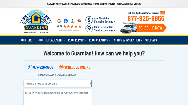 Guardian Roofing, Gutters & Attic Insulation Services Contractor Seattle, Auburn and Puget Sound Area of WA
