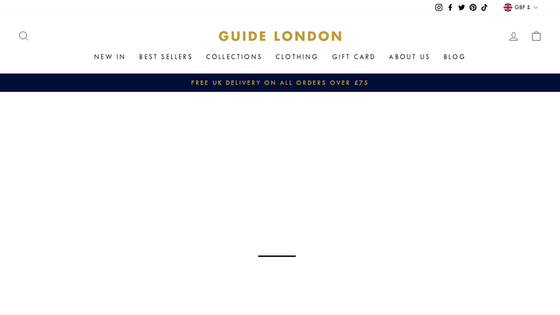 Guide London | British Premium Menswear C Guide Clothing London