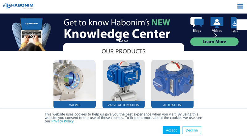 Habonim Valve Solutions: Valves & Valves Automation