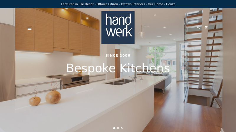 Modern Kitchen Cabinets and Interiors by Handwerk C Custom Kitchens | Custom Vanities | Custom Cabinets by Handwerk