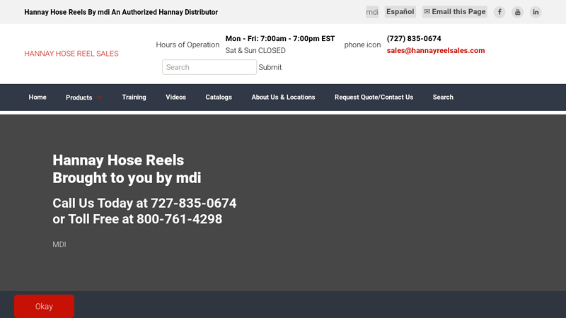 Hannay Reels | Hannay Hose Reel Sales