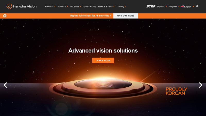 Hanwha Vision Europe Limited - Total technology security solutions provider; Hanwha Vision Europe Limited - Total technology security solutions provider