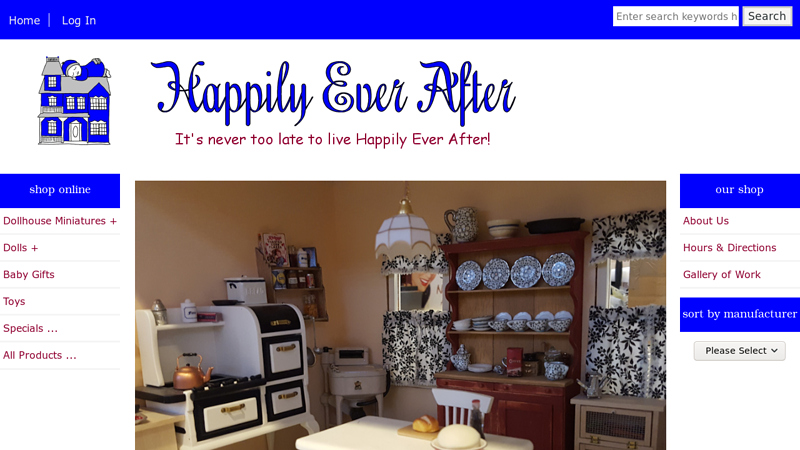 Happily Ever After, Dollhouses, Miniatures, Dolls & Collectibles