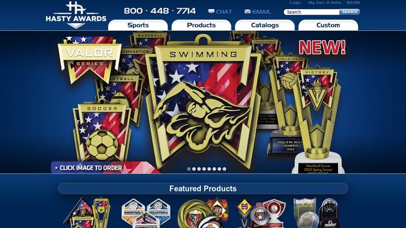 Hasty Awards - Medals, Trophies, Ribbons, and Custom Awards