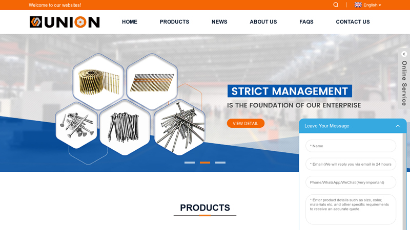 Bending Machine, Broom Handle Coating Machine, Clip Nail Making Machine - UNISEN