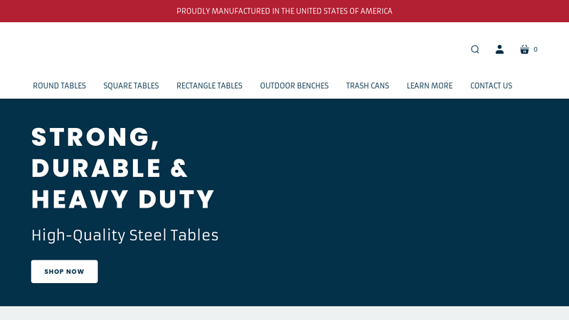 Heavy Duty Tables | Heavy Duty Tables