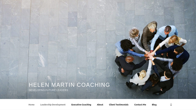 HELEN MARTIN COACHING C DEVELOPING FUTURE LEADERS