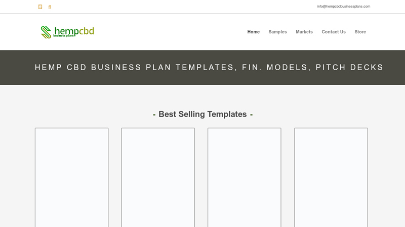 Business Plan Templates C hempcbdbusinessplans.com offers templates to help you prepare a professional Hemp CBD business plan with expert financials and projections.