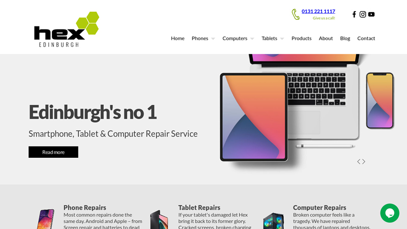 Smartphone, Tablet & Computer Repairs - Open 7 Days a Week