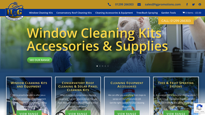 Window Cleaning Kits and Accessories and Supplies