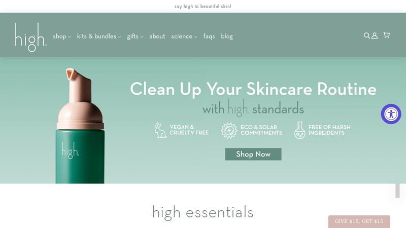 High Beauty | Clean Beauty Skincare powered by Hemp Seed Oil