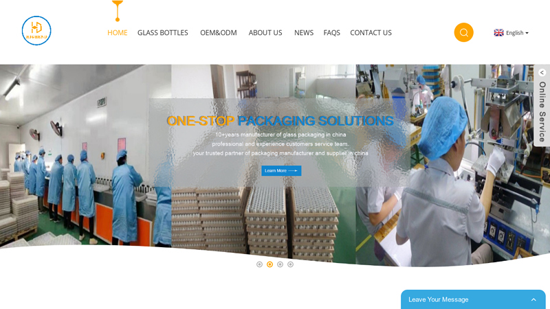 Cosmetic Packaging, Glass Bottles, Glass Jars - Highend