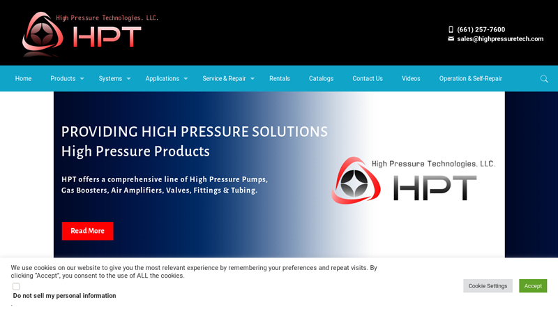 Top Leading Supplier of Maximator? Products - High Pressure Technologies LLC.