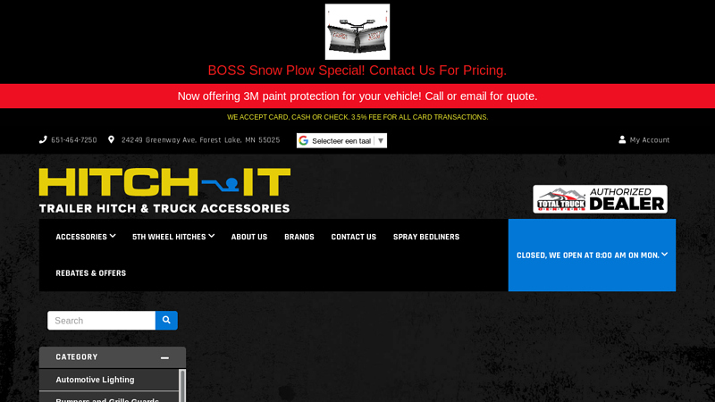 Hitch-It - Trailer Hitch and Truck Accessories