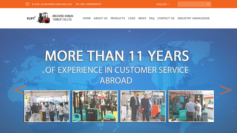 HENAN JINGCHENG XIANDAI FORKLIFT CO., LTD.-Diesel Forklift,Electric Forklift