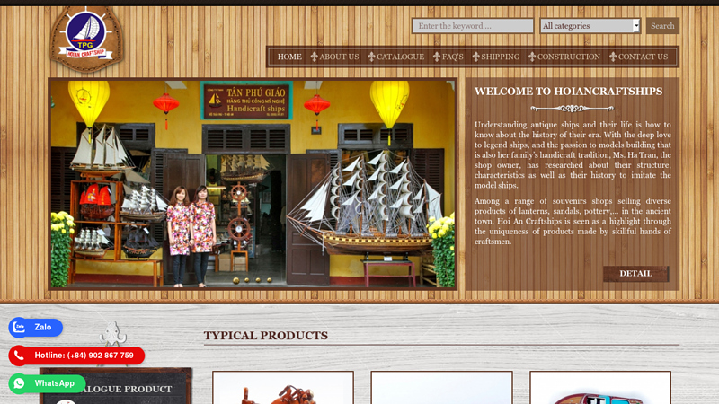 Hoiancraftships - Vietnam handicraft, handicraft shop, handicraft ship