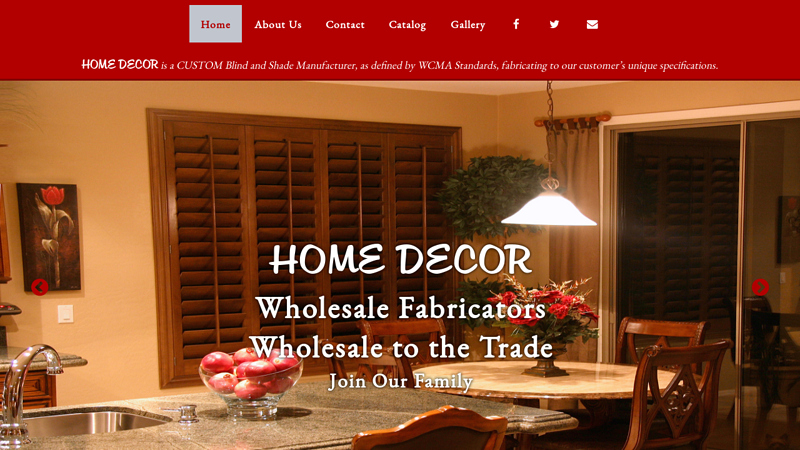 Home Decor Wholesale Fabricators