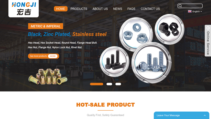 Bolt, Nut, Screw, Anchor, Washer, Kinds of fasteners - Hongji