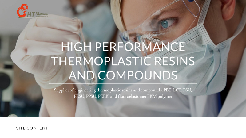 HT Materials Corporation - Plastics Resins, Plastics Compounds