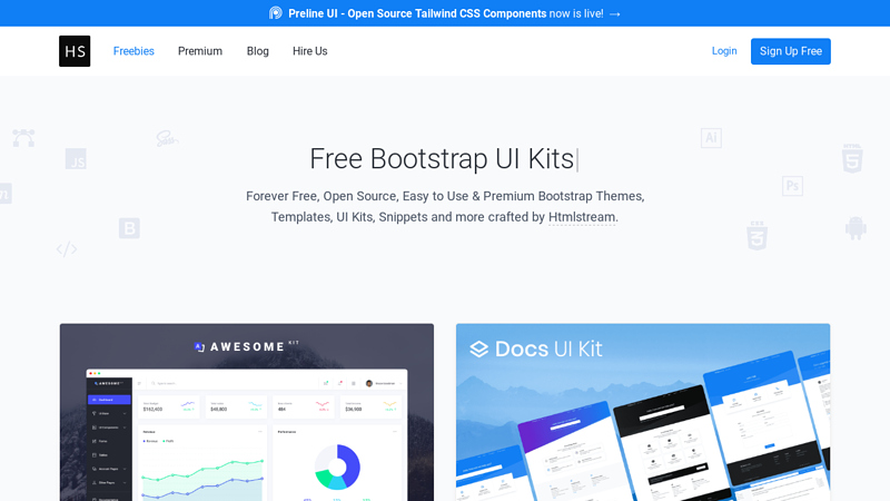Free Bootstrap Templates and Themes by Htmlstream