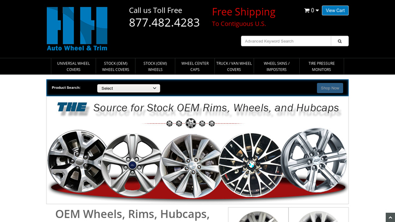 OEM & Aftermarket Wheels, Hubcaps, and Rims for Trucks, Cars & Vans