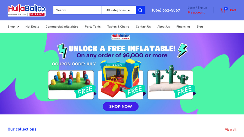 Commercial Inflatable Bounce Houses & Slides at Wholesale Prices | HullaBalloo Sales; Commercial Inflatable Bounce Houses & Slides at Wholesale Prices | HullaBalloo Sales