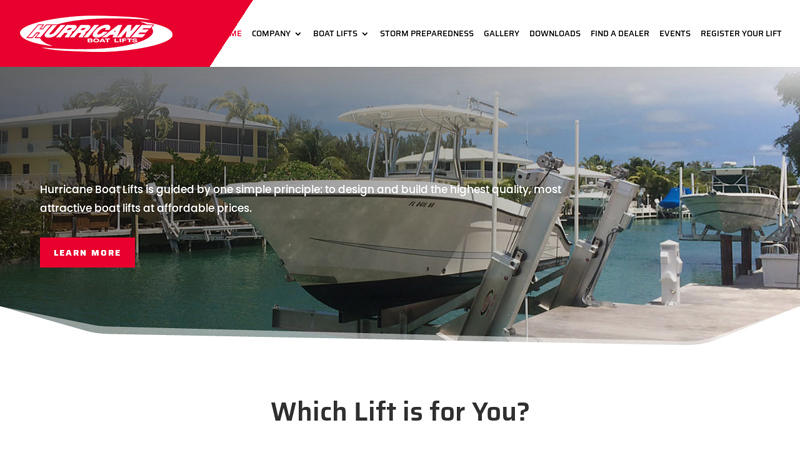 Home - A Boat Worth Lifting Belongs On A Lift Worth Owning