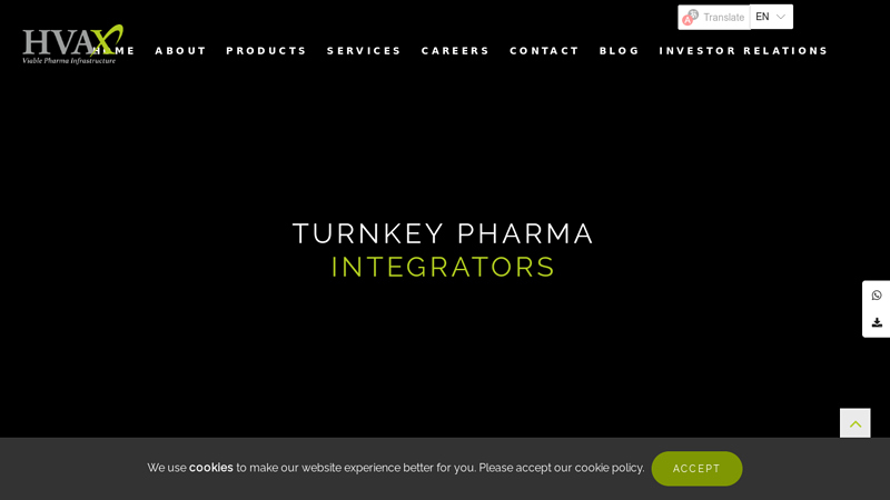 HVAX | Pharma Project Integrators