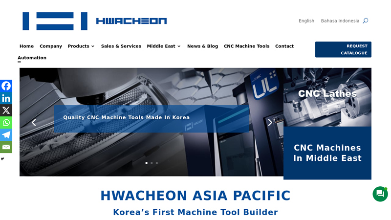 CNC Machine Tools | HWACHEON ASIA PACIFIC