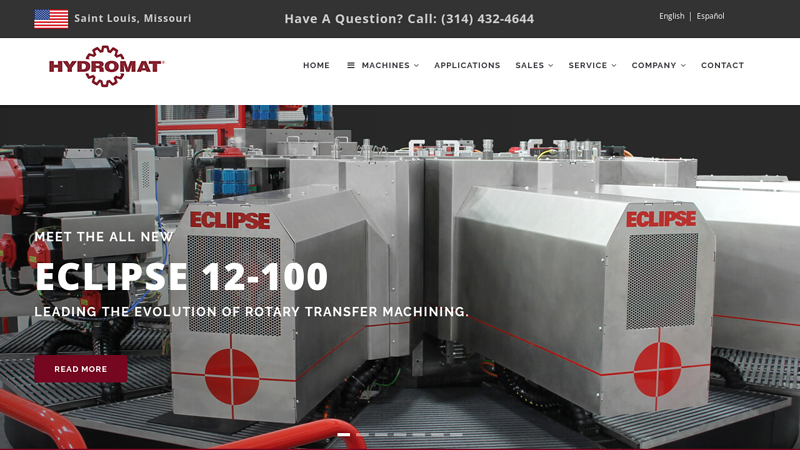Welcome | Hydromat Inc. | Rotary Transfer Precision Machining