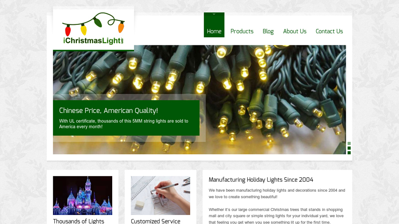 Christmas Lights Manufacturer and Supplier | iChristmasLight