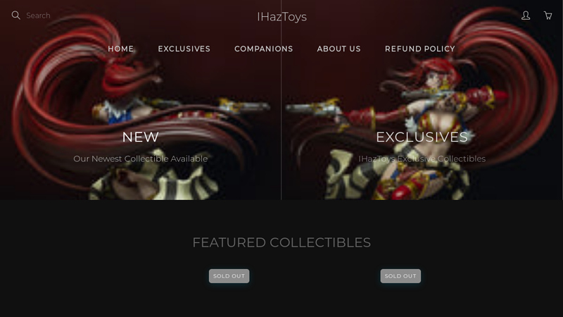 Premium Figurines, Collectibles, and Vtuber Fashion C IHazToys