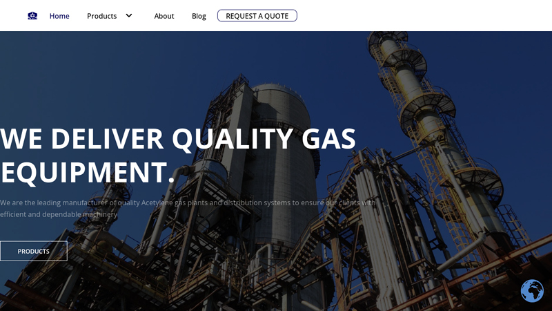 Manufacturer Of Industrial Gas Plants And Acetylene Generators