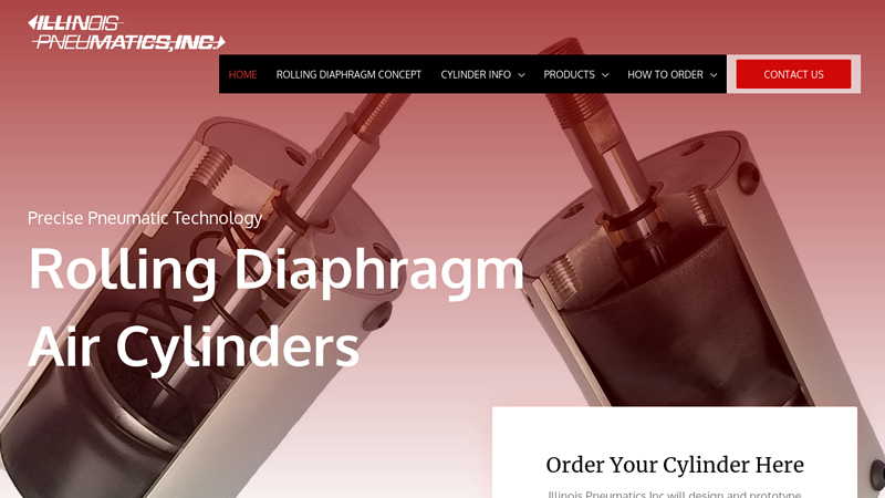 Pneumatic Air Cylinders & Accessories | Illinois Pneumatics