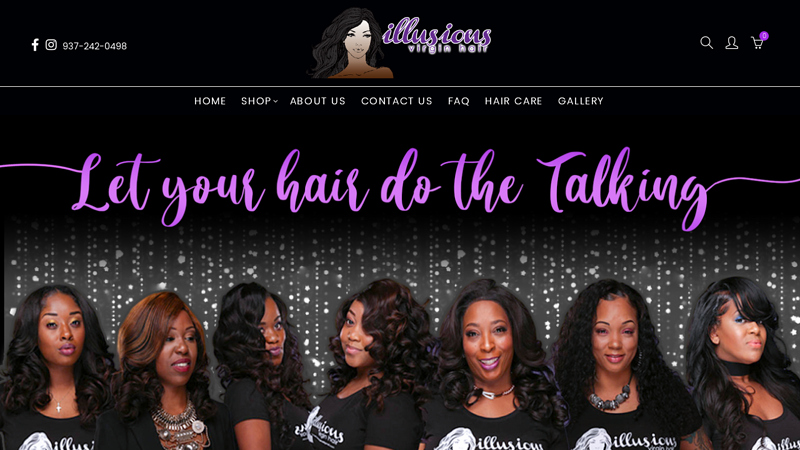 The Best of the Best Hair Extensions are here. Look no more C Illusions Virgin Hair