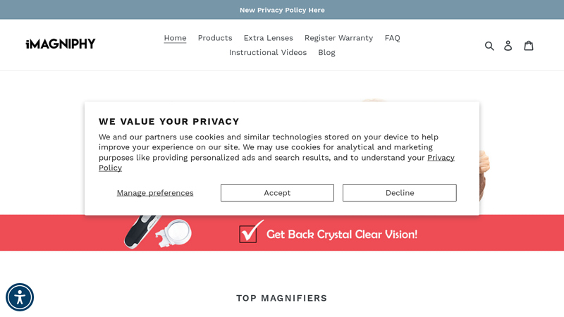 iMagniphy | The #1 Magnifier Brand on Amazon with Top Customer Service
