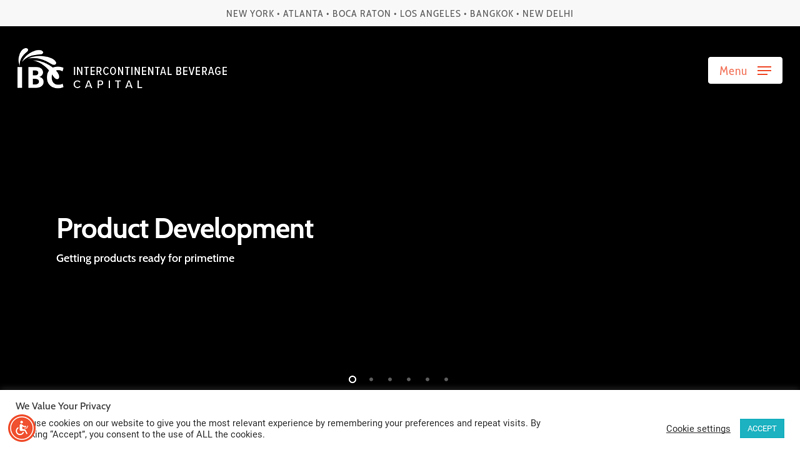 Global Investment Innovator | InterContinental Beverage Capital