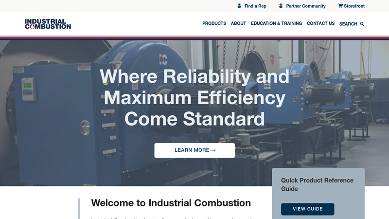 Commercial & Industrial Burners | Industrial Combustion