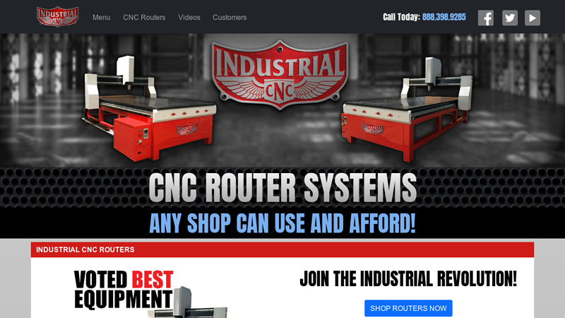 Industrial CNC | CNC Routers | CNC Machines