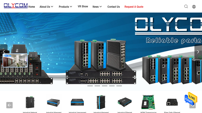 Quality Industrial Network Switch & Industrial Managed Ethernet Switch factory from China
