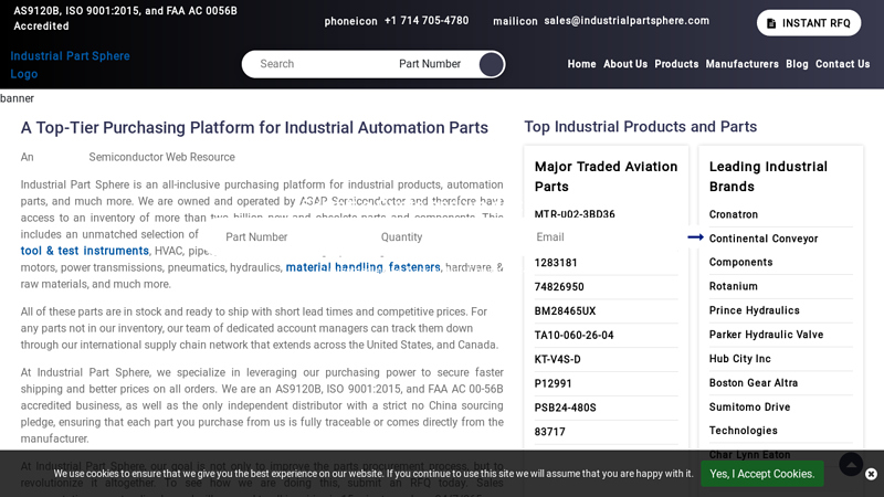 Industrial Fasteners & Equipment Supplier in the USA