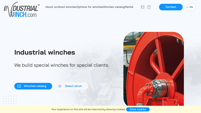 Industrial Winch - Heavy duty industrial winches