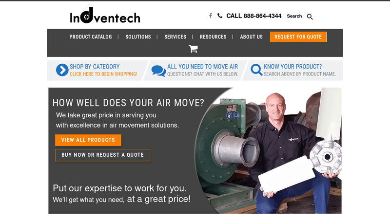 Indventech | Industrial Fans and Ventilation Solutions