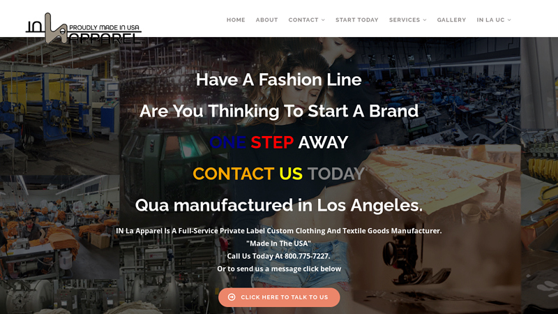 Custom Clothing manufacturer Made in Los Angeles private label Apparel | In LA Apparel Made in USA Custom Clothing In Los Angeles one stop for all your private label apparel