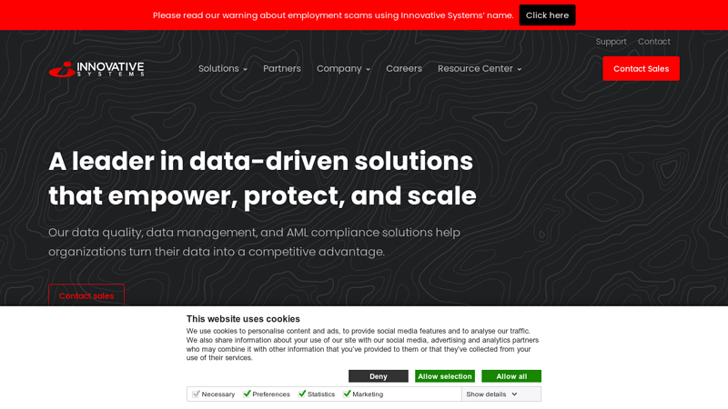 Innovative Systems: Enterprise Data Quality Solutions