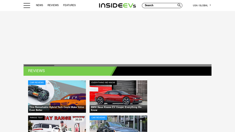 InsideEVs | Electric Vehicle News, Reviews, and Reports