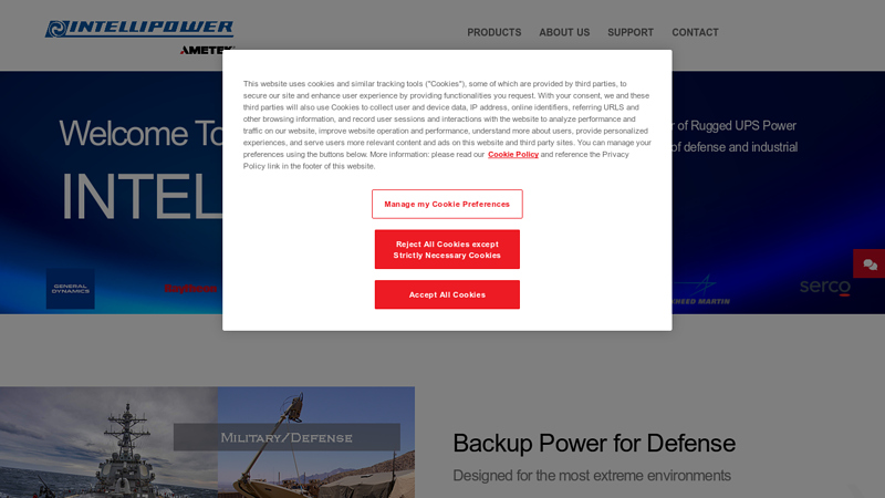 IntelliPower | UPS, Power Conditioner & Frequency Converter Solutions