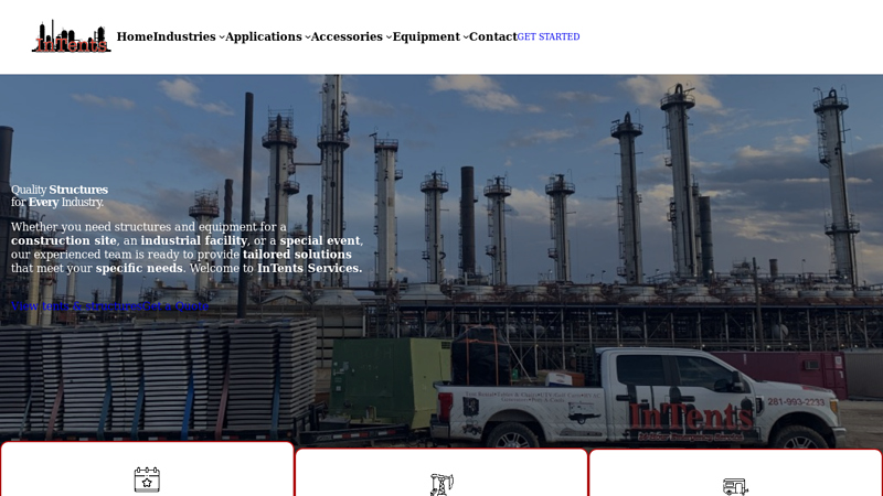 InTents Services | Tents, Structures, & Event Rentals for Every Industry